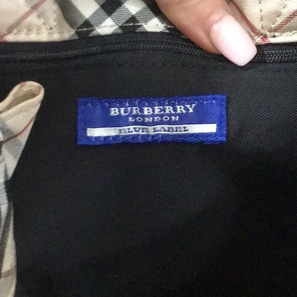Burberry Tote Bag - Blue Label Authentic